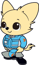 中部電気保安協会のイメージキャラクター:チャッピー